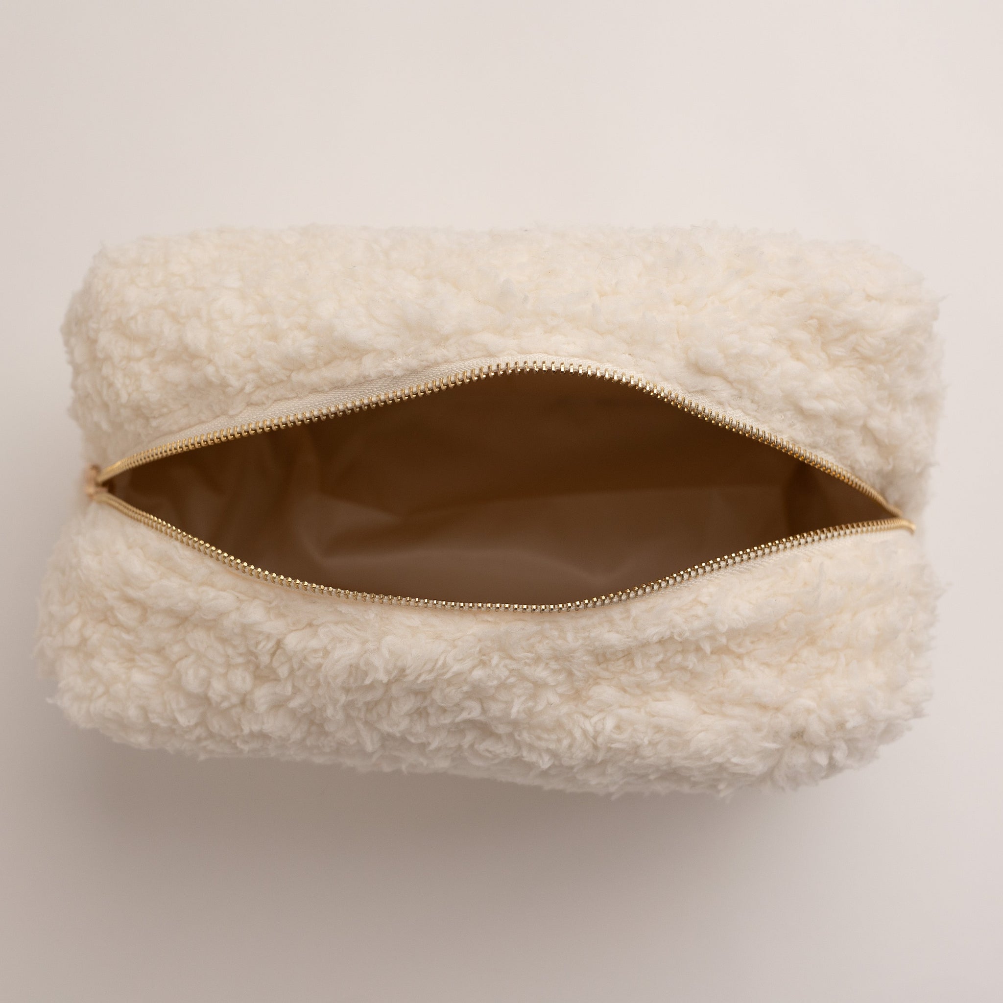 Plush Cosmetic Bag