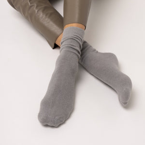 Possum Merino Wool HAMILTON Socks, Harbour Mist
