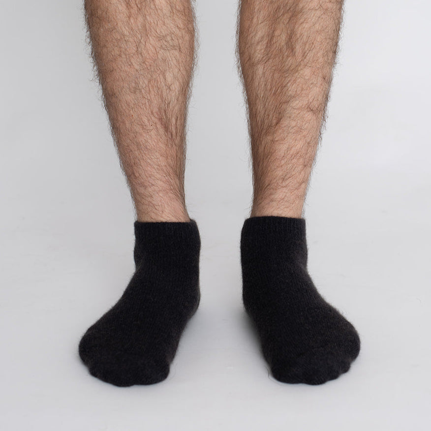 Possum Merino Wool NAPIER Socks, Peat Men
