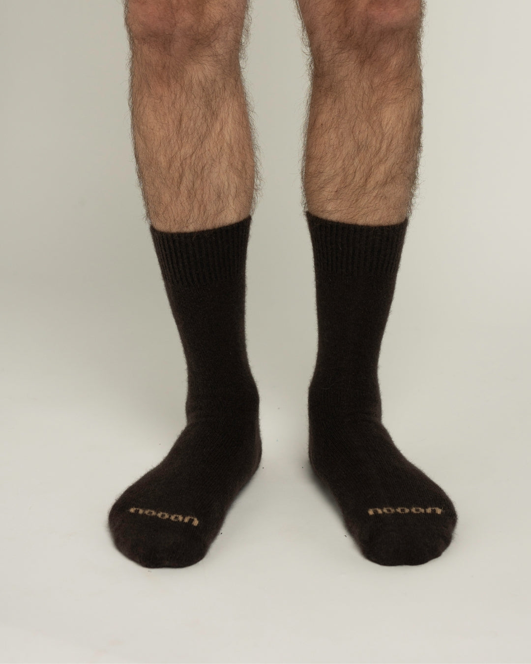 Possum Merino Wool Socks| PIHA | Seal Brown | Men