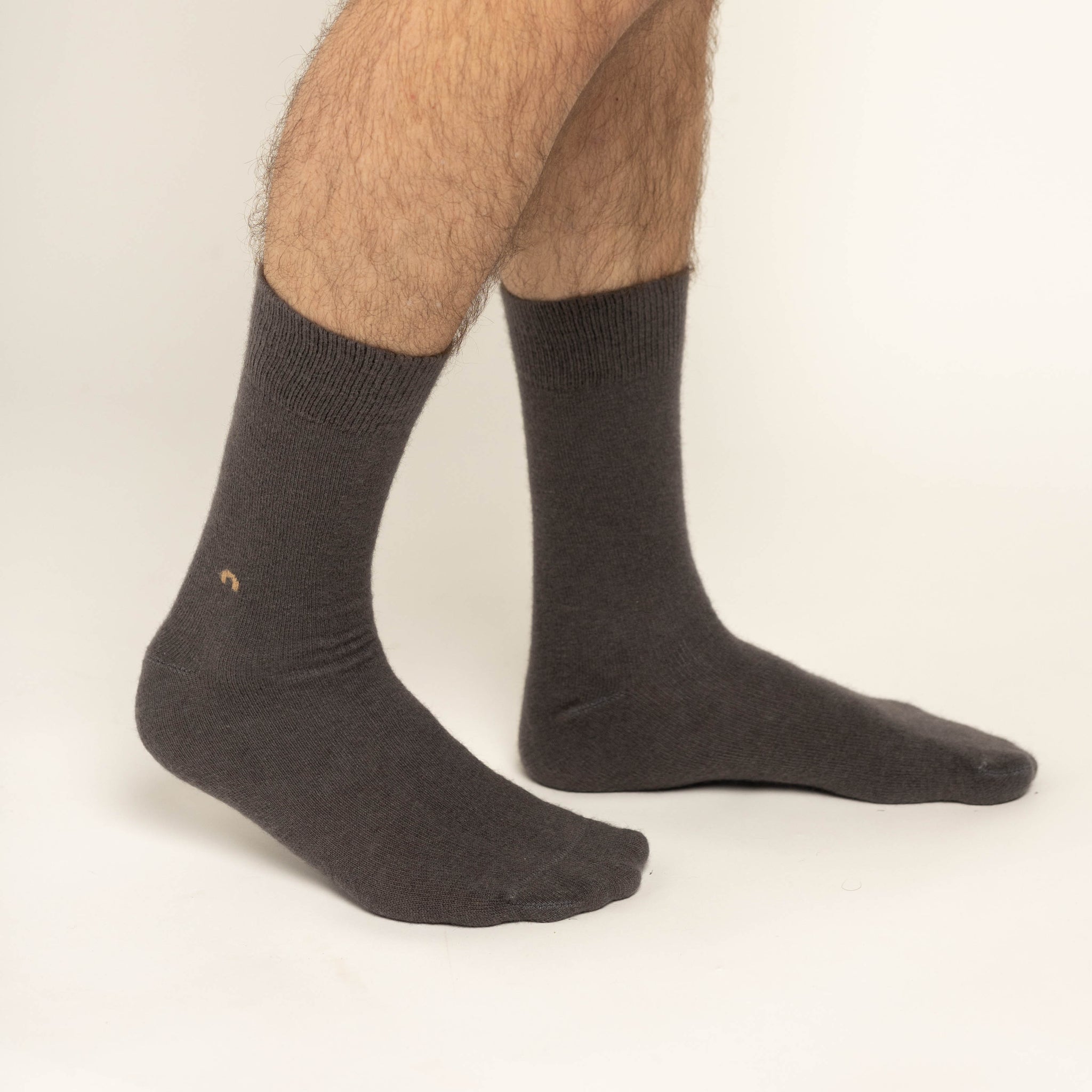 Possum Merino Wool HAMILTON Socks, Poppy Seed Men