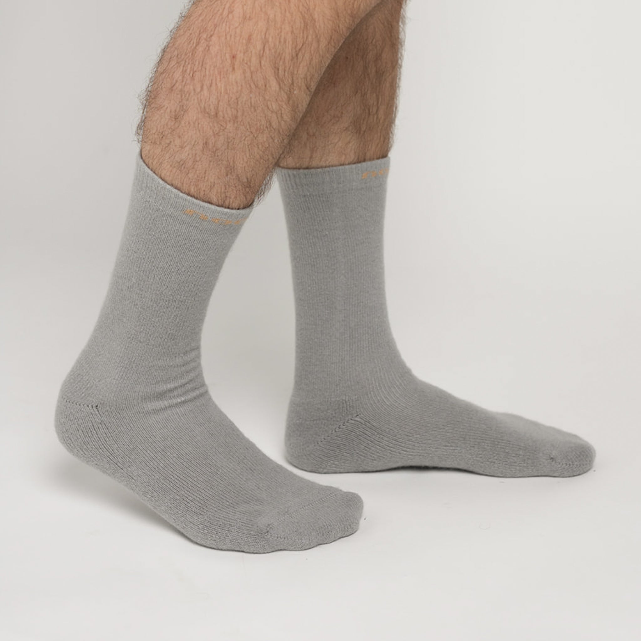 Possum Merino Wool HUKA Socks, Harbour Mist Men