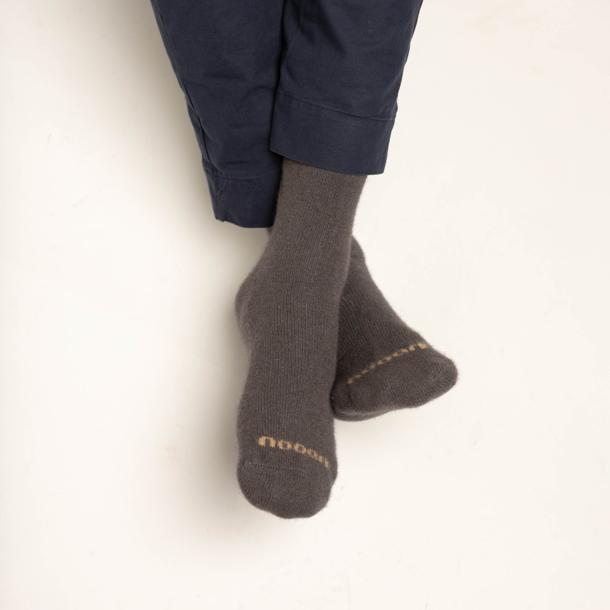 Possum Merino Wool PIHA Socks, Poppy Seed Men