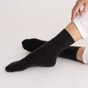 Possum Merino Wool HAMILTON Socks, Peat