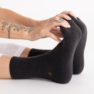 Possum Merino Wool HAMILTON Socks, Peat