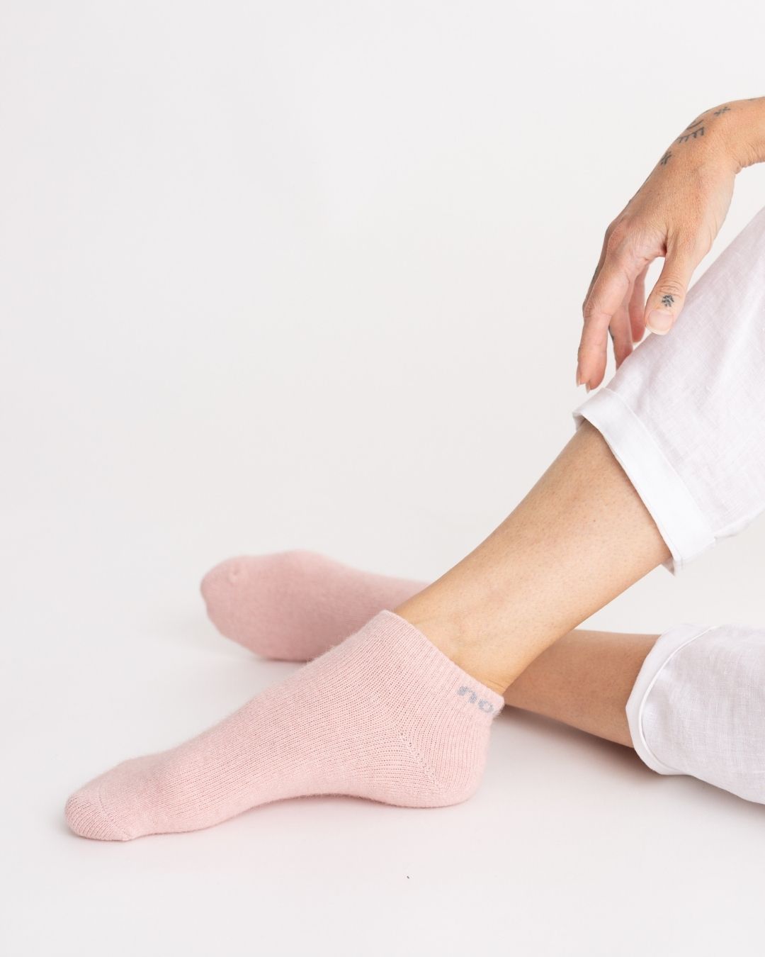Possum Merino Wool Socks | NAPIER | Rose Water