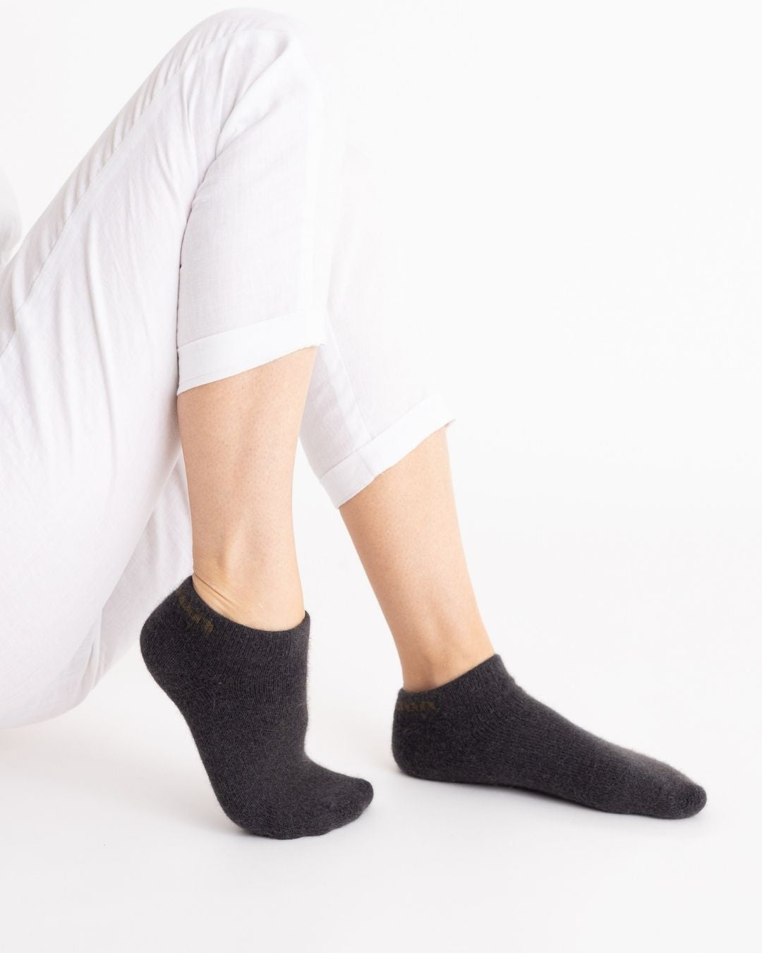 Possum Merino Wool Socks | NAPIER | Peat