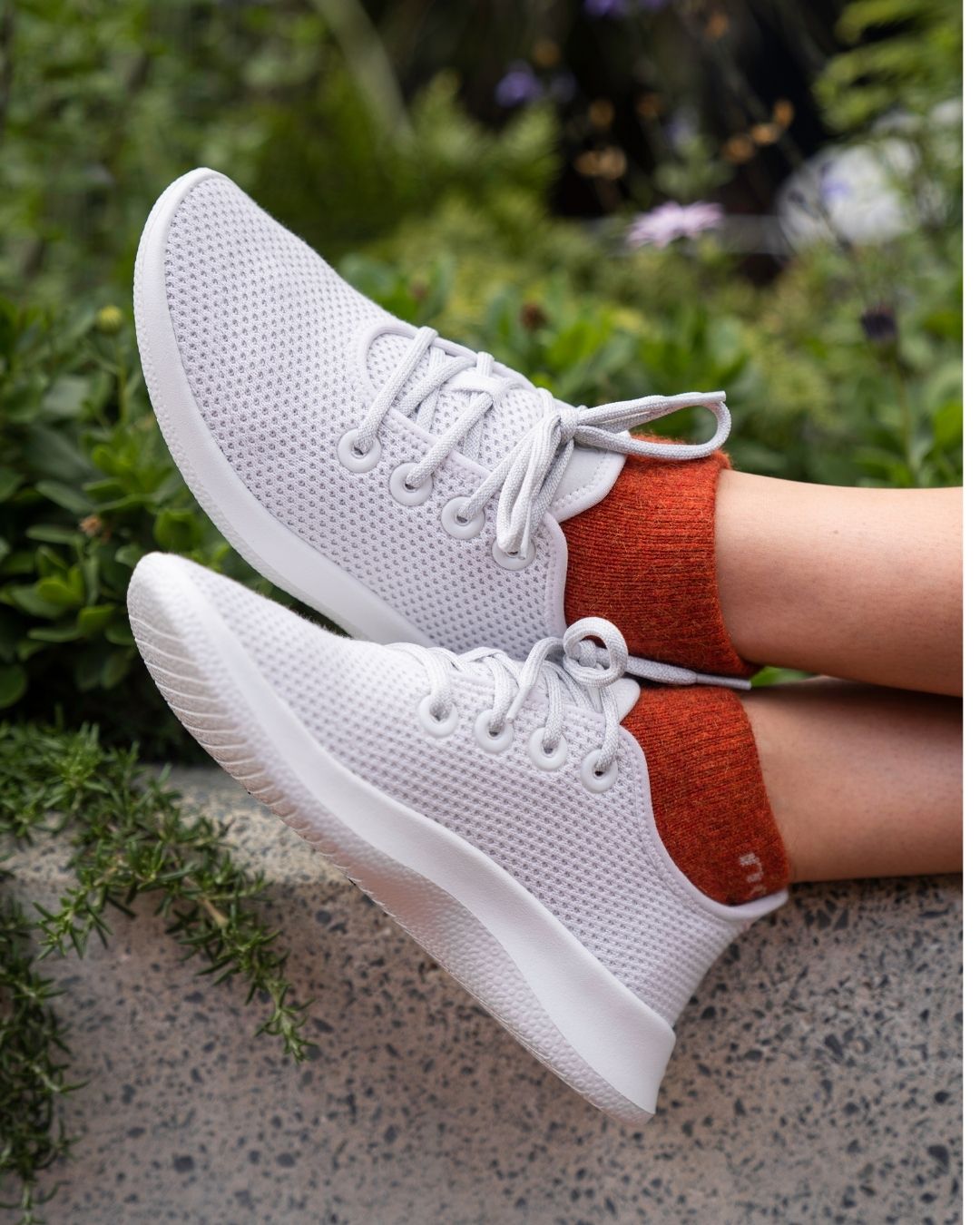 Possum Merino Wool Socks | NAPIER | Leather Brown