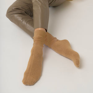Possum Merino Wool HAMILTON Socks,  Beige