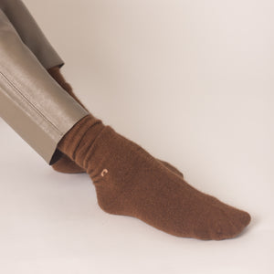 Possum Merino Wool HAMILTON Socks, Sugar Almond