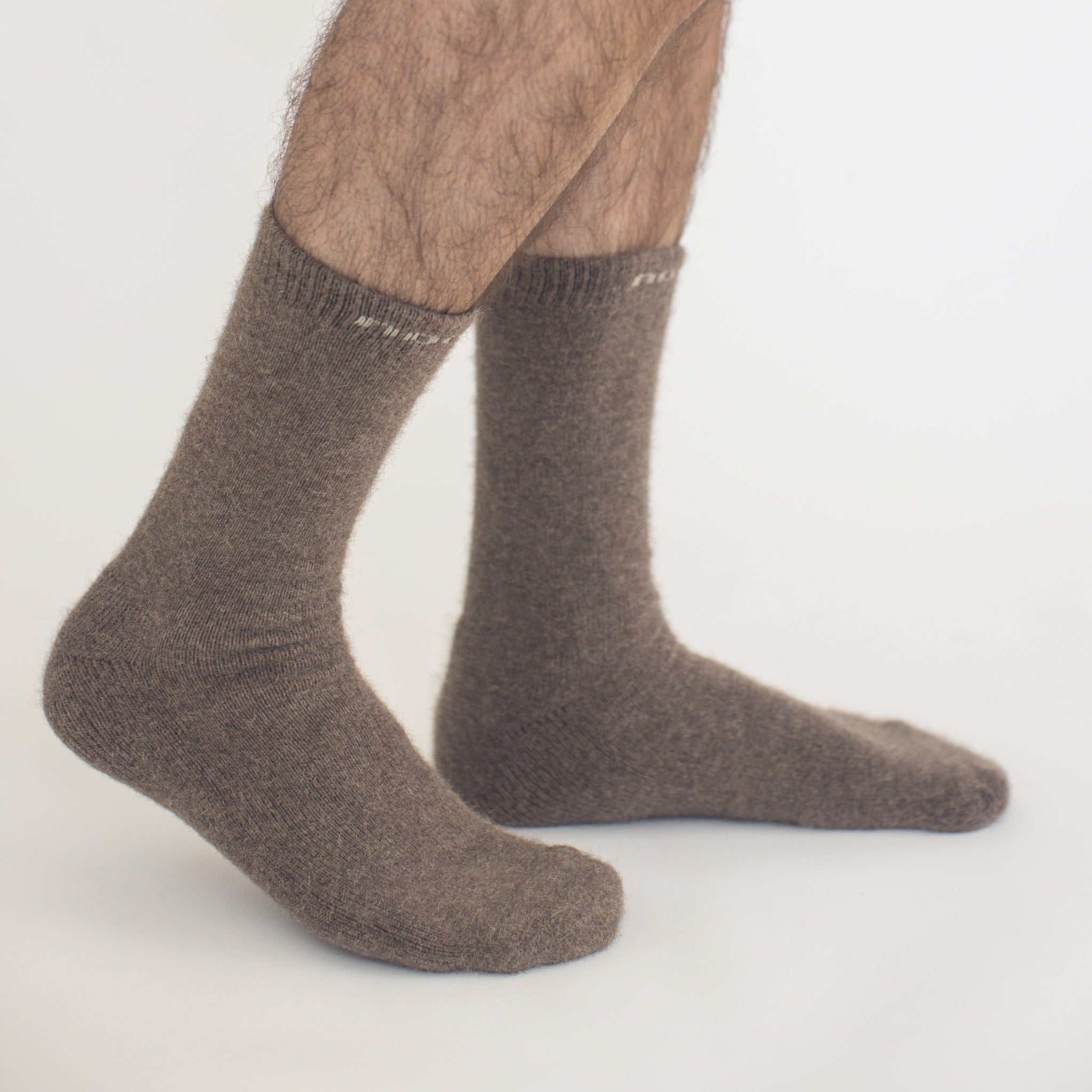 Possum Merino Wool HUKA Socks, Sand