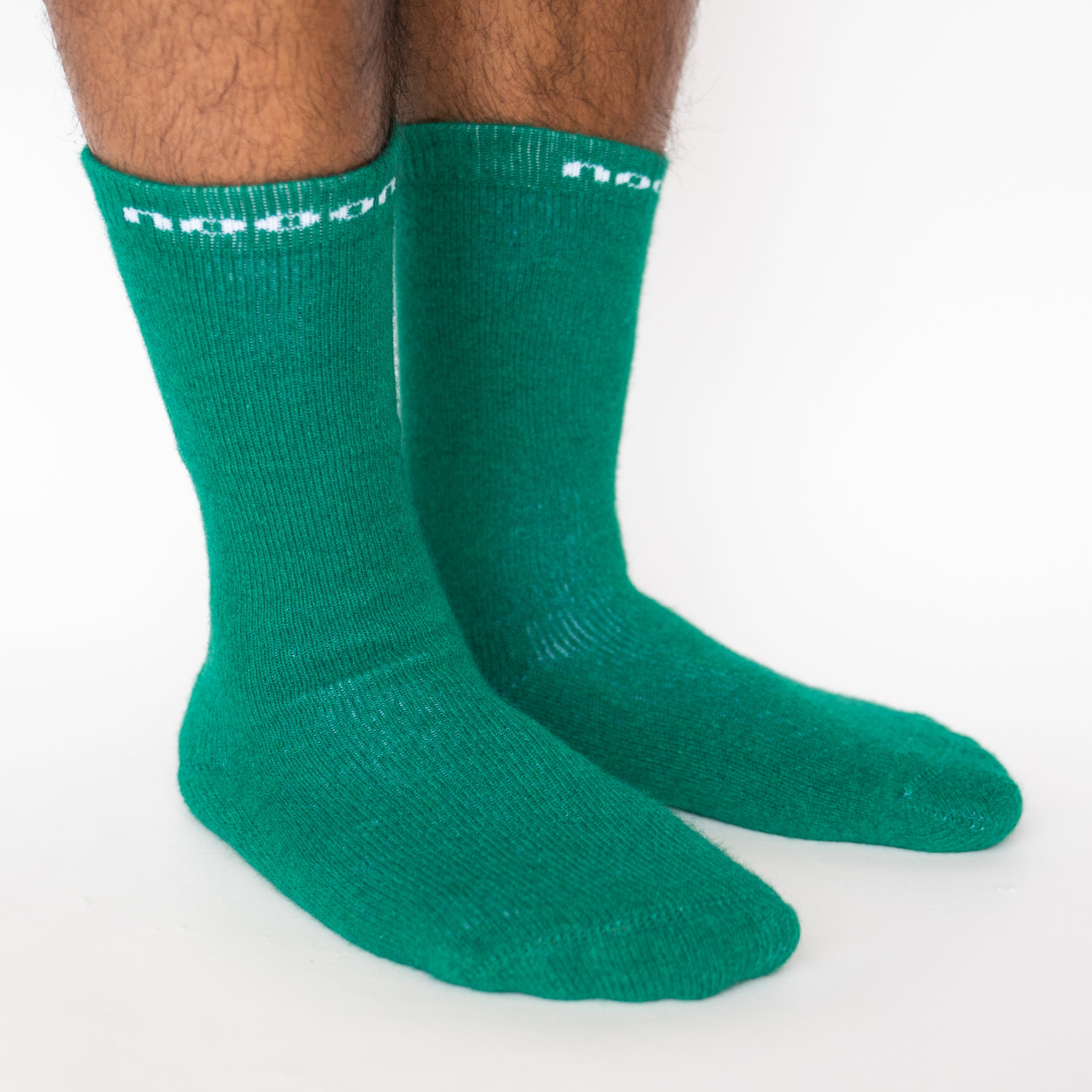 Possum Merino Wool HUKA Socks, Lush Meadow Men